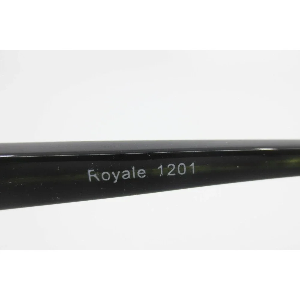 Penn Avenue Royale 1201 Green Tortoise Rectangular Eyeglass Frames 52-17-140
